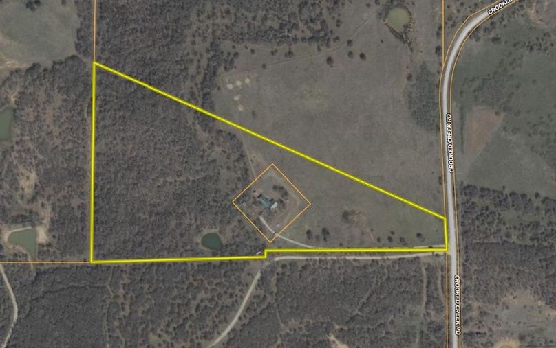 New Crooked Creek Map Without Contours