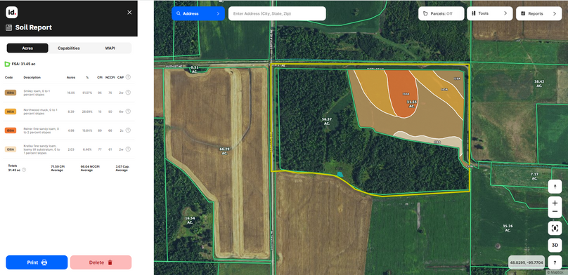 Pennington Co 95 Soils Report