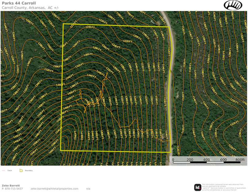 Parks Google Contour