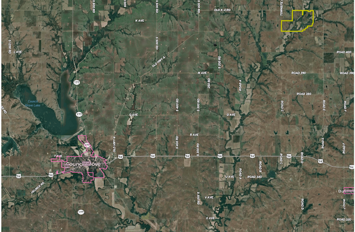 Wabaunsee Eldridge 730 Aerial Out