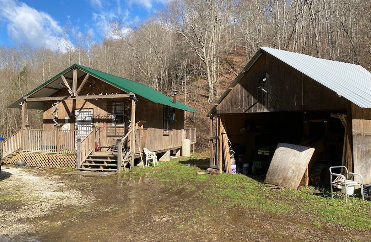 003 view of the cabin and small shed copy