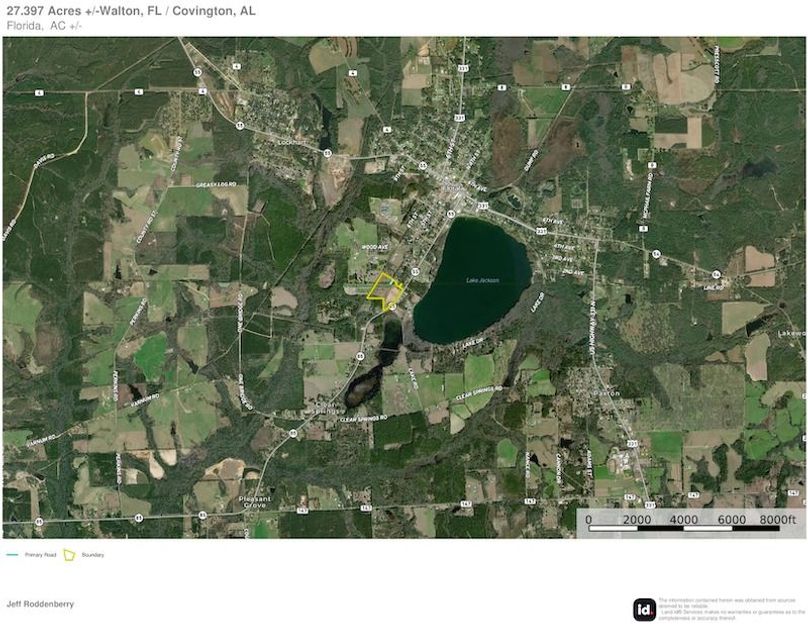 Extended Aerial #1 - 27.397 Acres Walton, FL - Covington, AL - Selrahc Limited Partnership