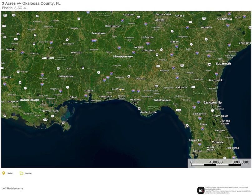 Extended Aerial #2 - 3 Acres Okaloosa, FL. - OHM Springs, Inc. copy
