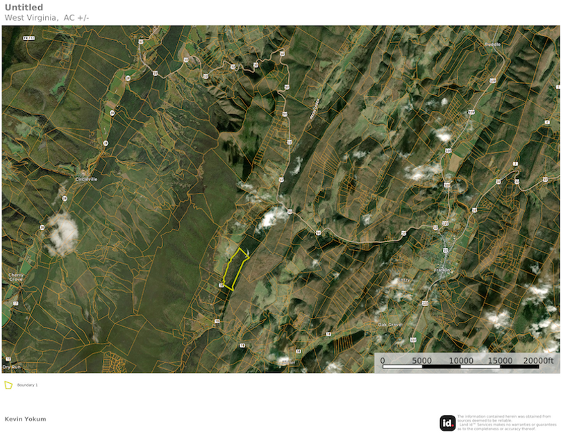Pend Co WV 220 Hartman map 4 overview