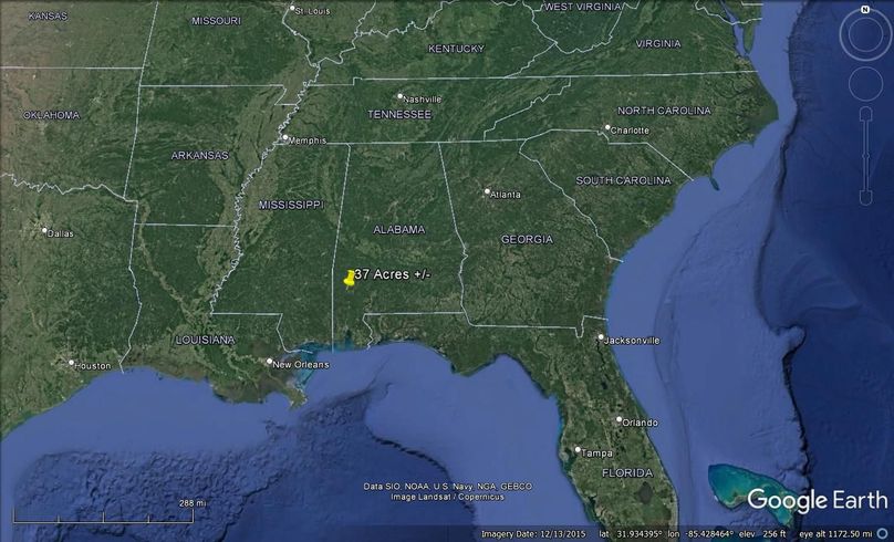 Aerial #9 Approx. 37 Acres Washington County, AL