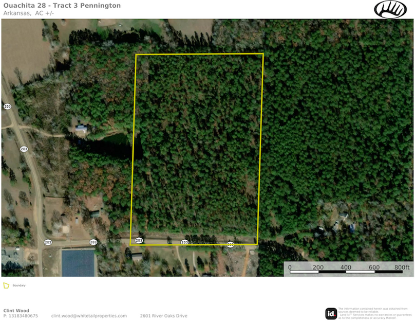 Map 1 Tract 3 Pennington