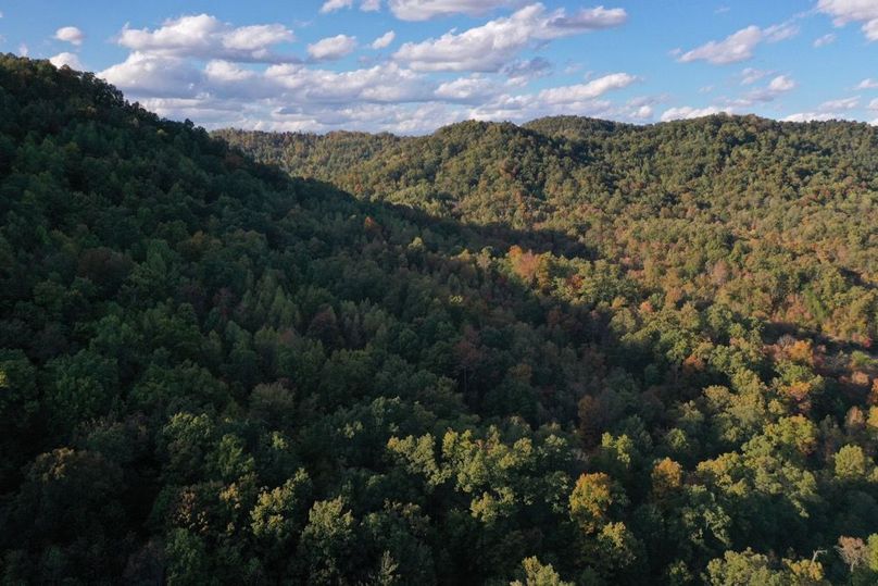 019 aerial drone shot from the south boundary looking along the middle slope