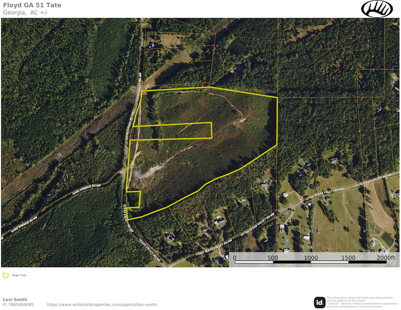 Floyd GA 51 Tate map