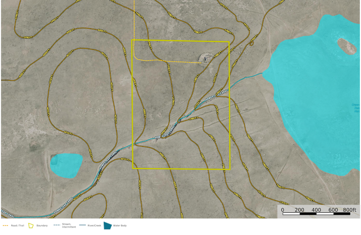 Huerfano CO 35 Yellow Brick Properties LLC - Aerial 02