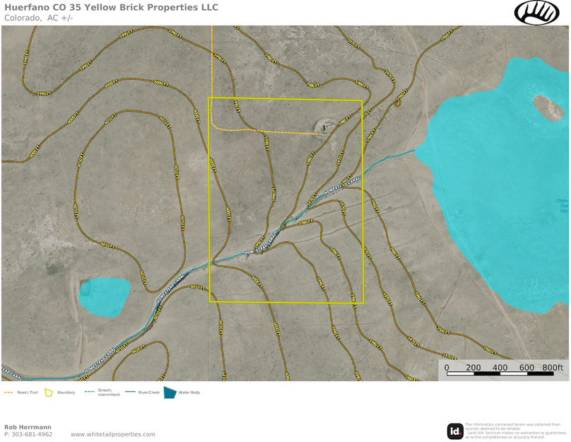 Huerfano CO 35 Yellow Brick Properties LLC - Aerial 02