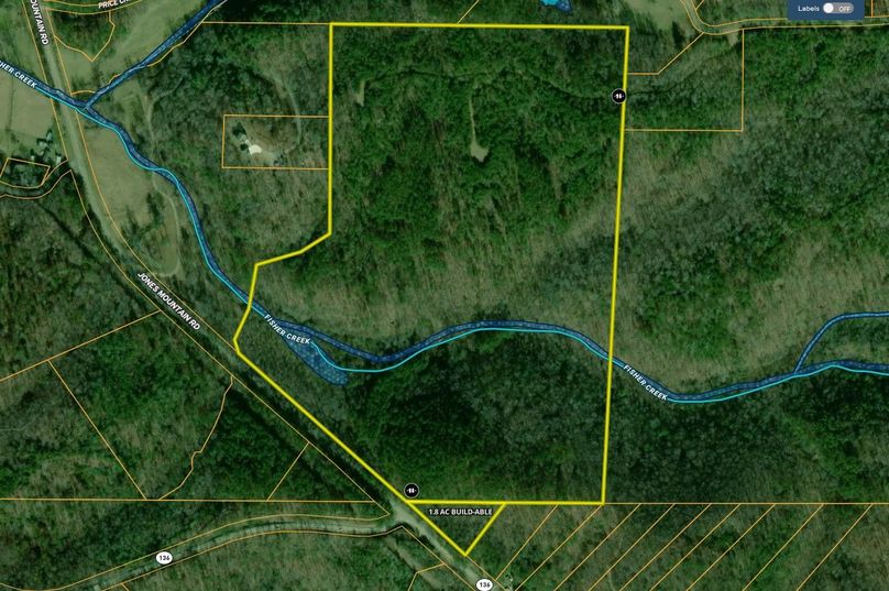 Pickens county 85.59 acres map