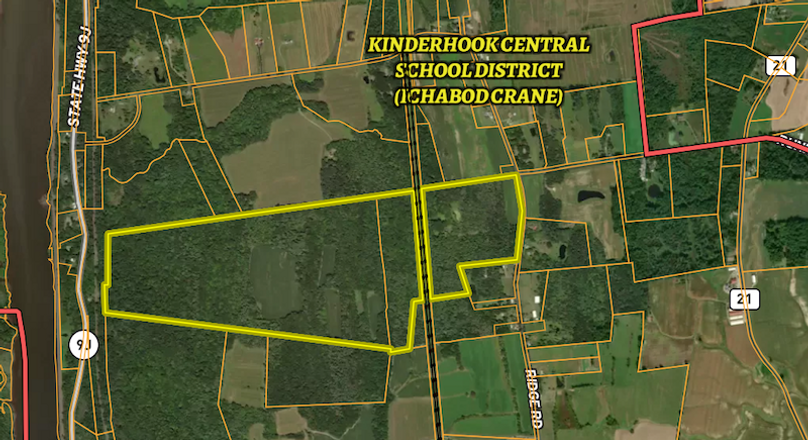 Columbia Co 213.53 Woodbury Farms LLC School distric map