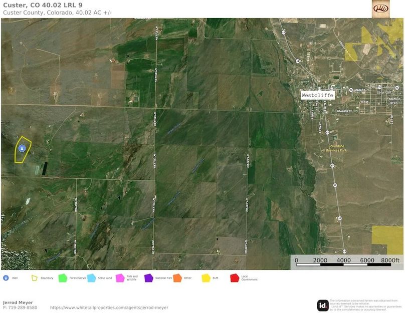 Custer, CO 40.02 LRL Tract 9 Aerial 2