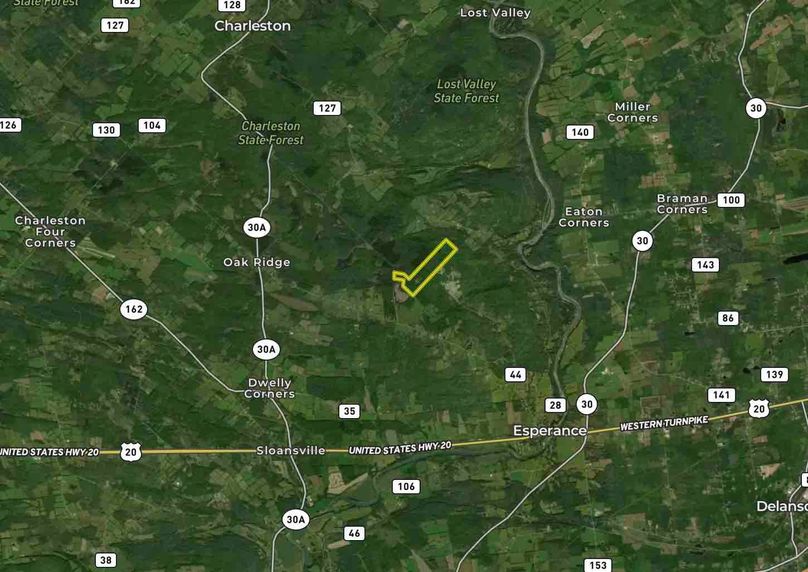 Montgomery County NY 130 Butkus Wide Map