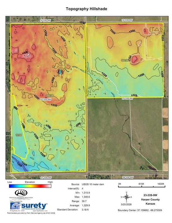 Harper Eldridge 550 Hillshade