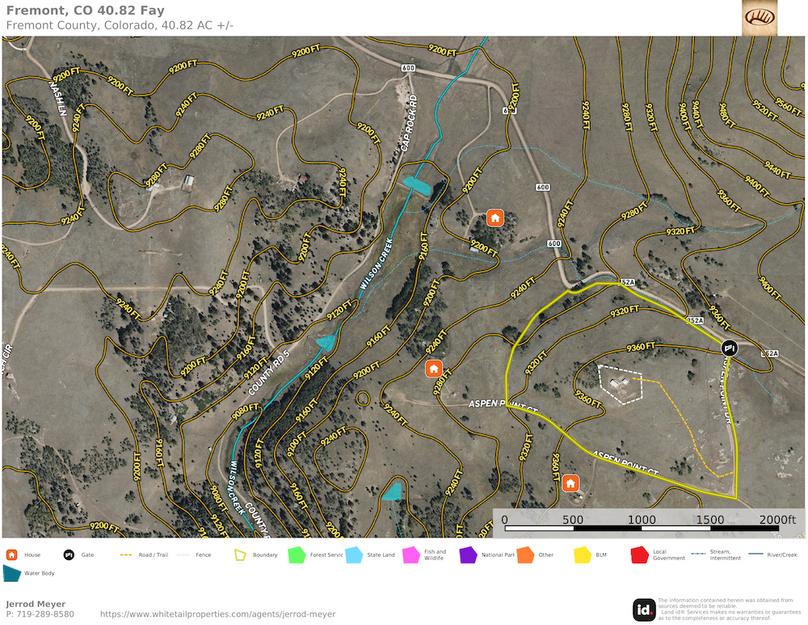 Fremont, CO 40.82 Fay Topo