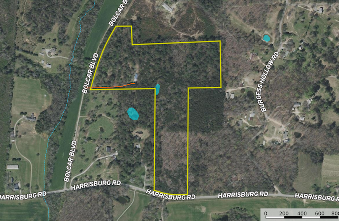 Aerial Map - Walker 27 Ac.