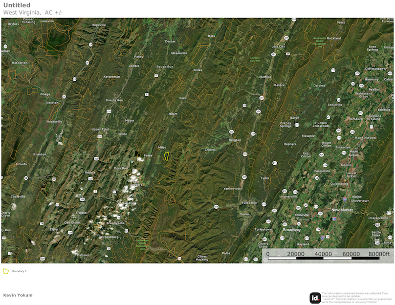 Pend Co WV 241 Roberson map 4 overview
