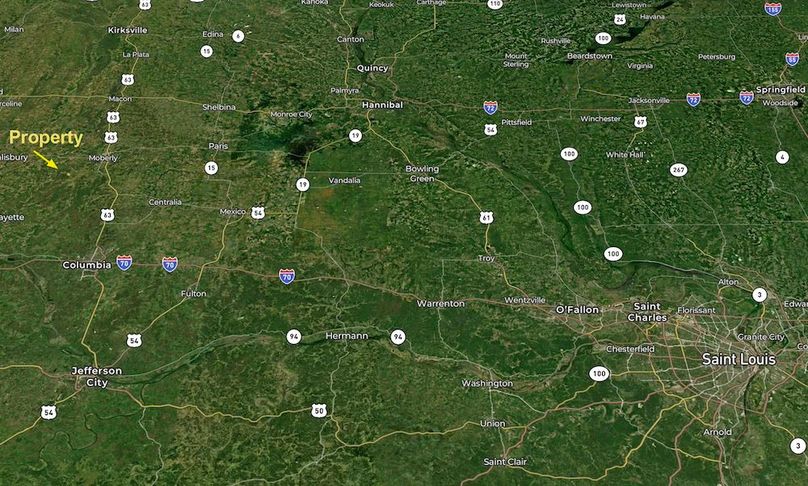 Location Map St. Louis