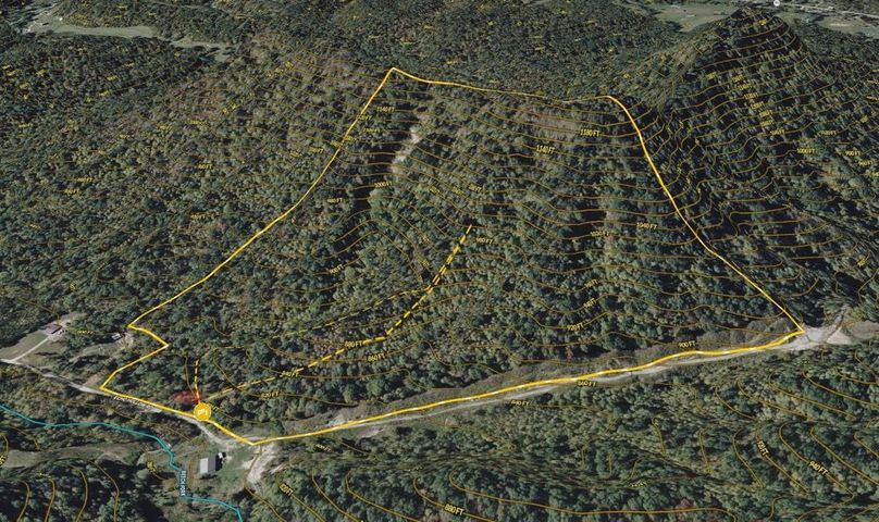 023 Powell 45.2 Land ID in 3D from the northeast