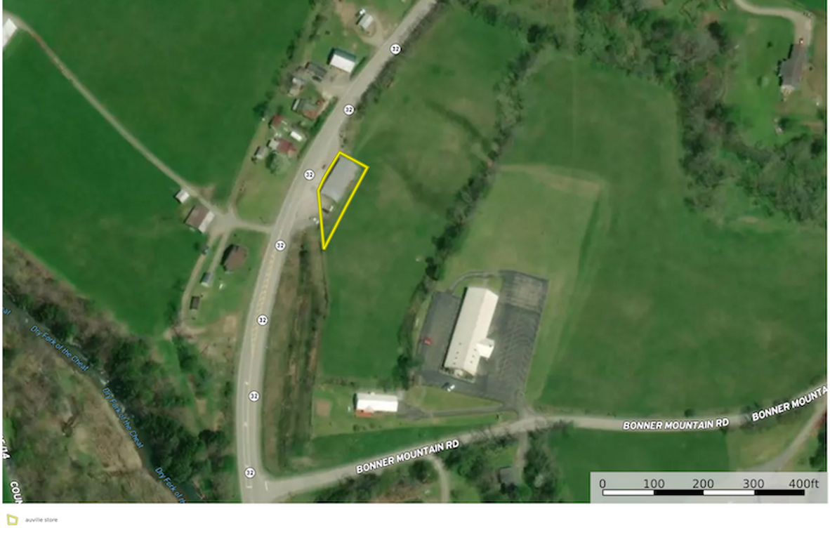 Rand Co WV 0.15 store Auville map 1 location