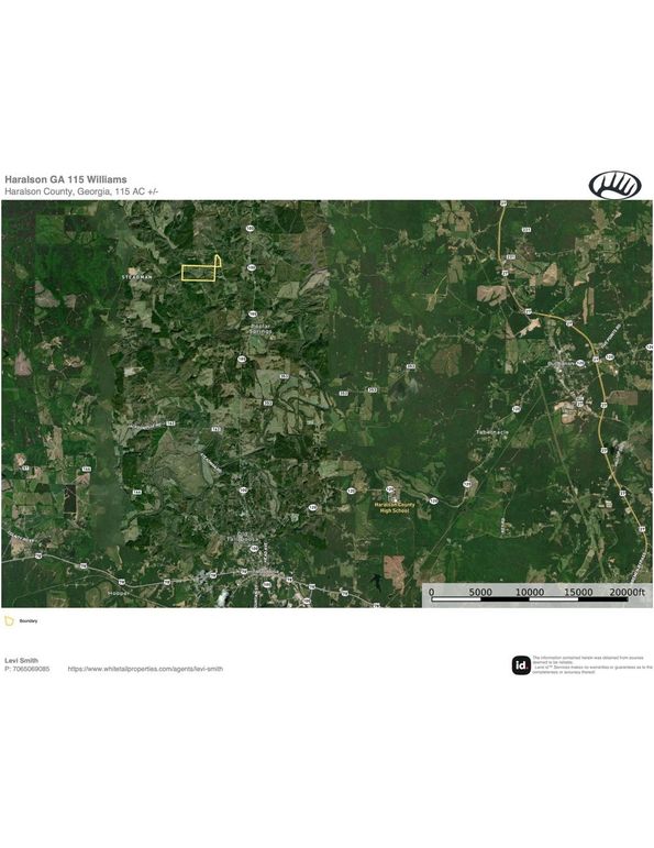 Haralson GA 115 Williams location map