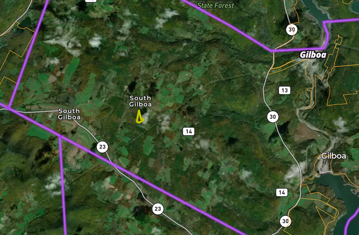 Schoharie 10.05 Sun Township Map