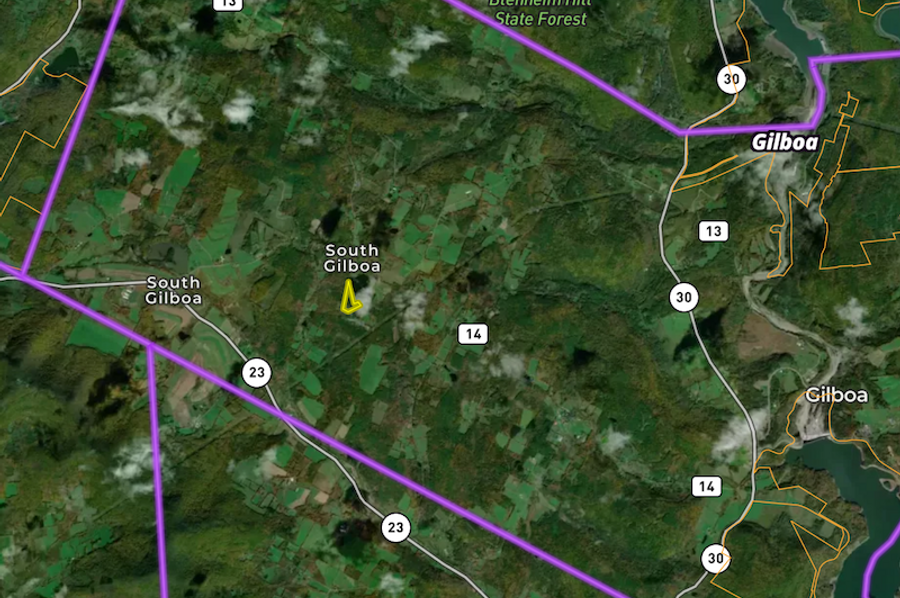 Schoharie 10.05 Sun Township Map