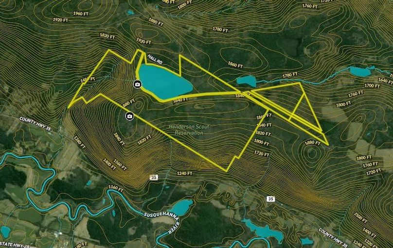 Otsego 600.79 Henderson Topo