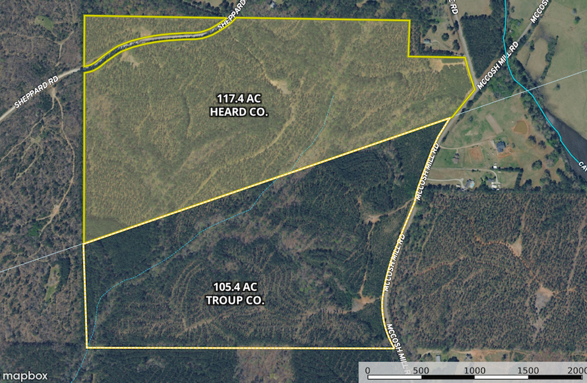 Troup GA 105.4 Map 1
