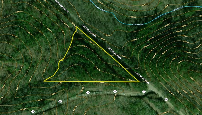 Pickens county 6.65 acres map1