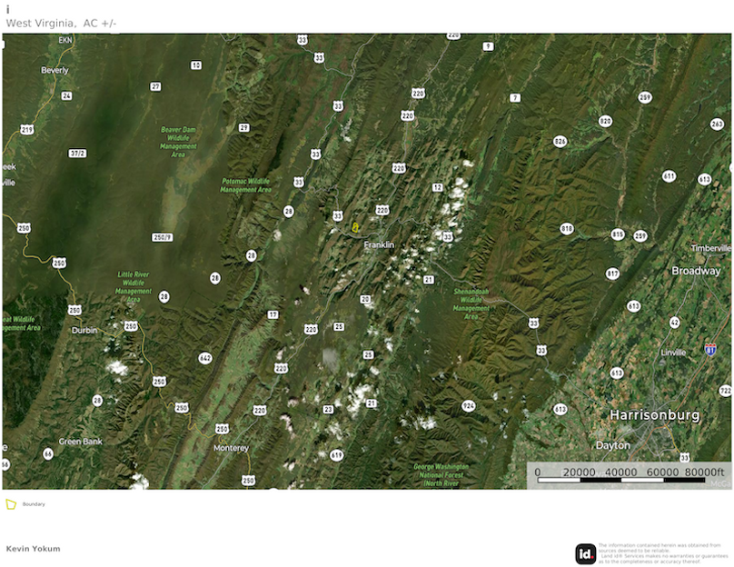 Pend Co WV 140.72 Vance map 4 overview