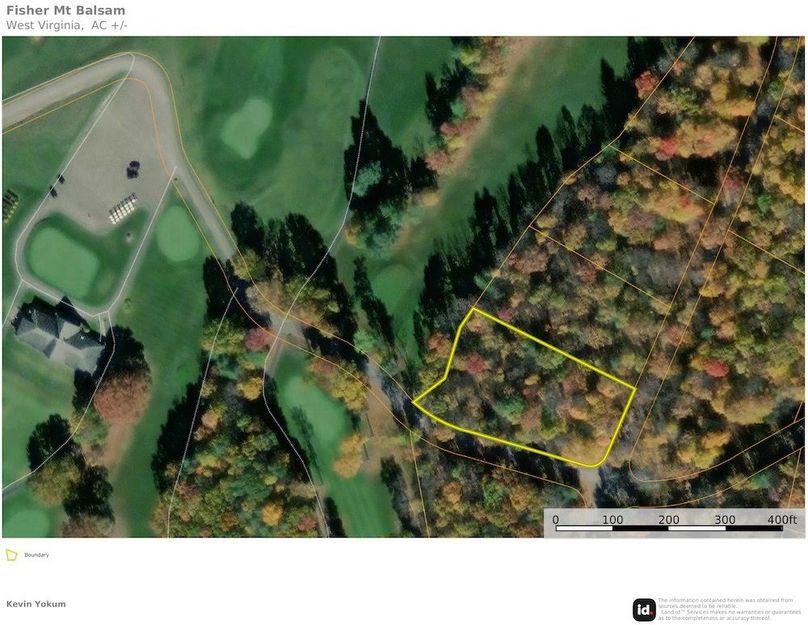 Pend Co WV Fisher Mt Balsam map 1 location