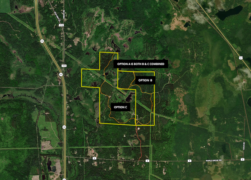 TBD Maple Grove road and some trails