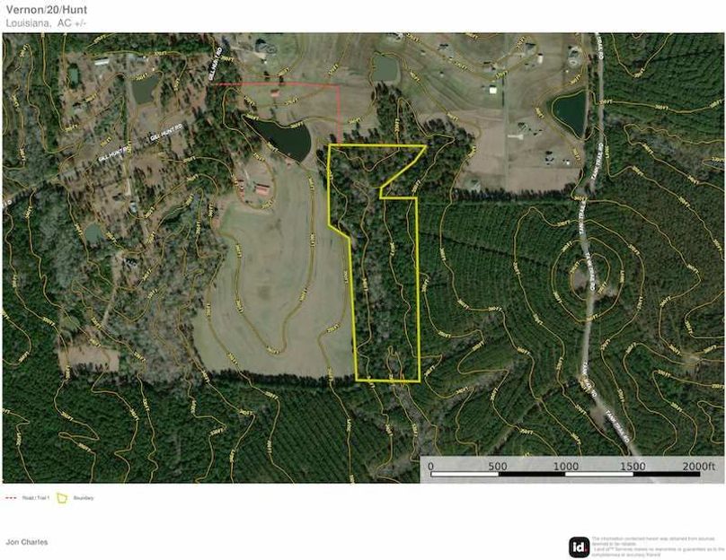 Vernon, LA-20-Contour