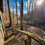 001 beautiful views from the entrance of the cabin in the head of the hollow