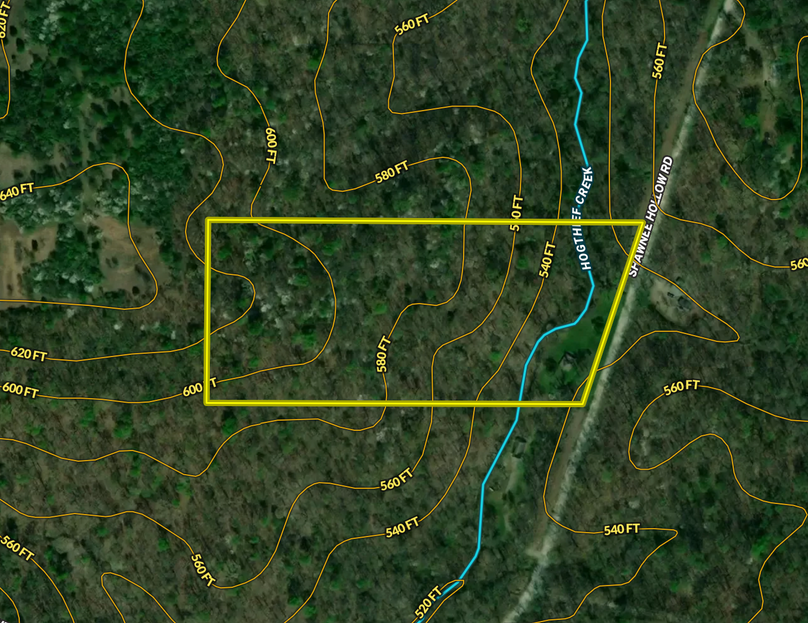 Aerial 2 Contour Hardin 10