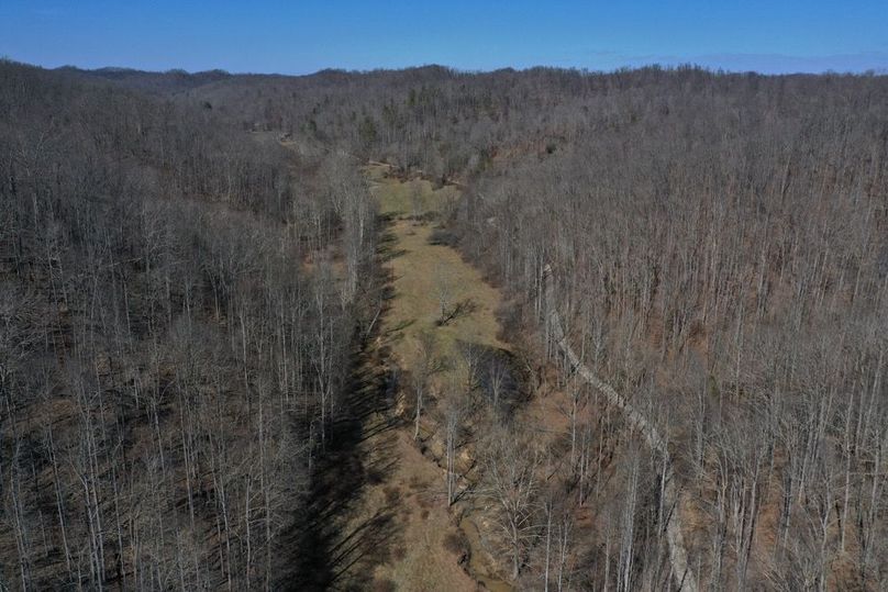 003 aerial drone shot from the middle of the property looking to the north