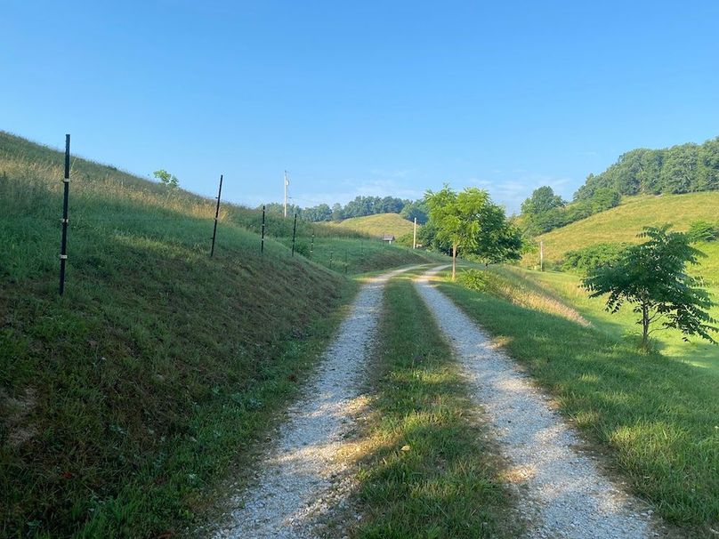 005 peaceful country driveway leading into the property copy