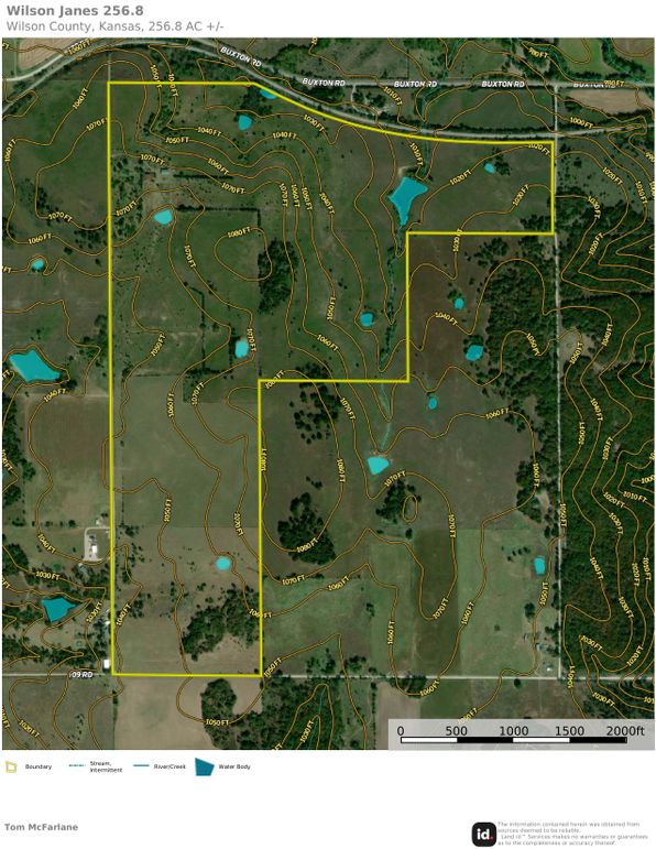 Wilson Janes 256.8 Topo