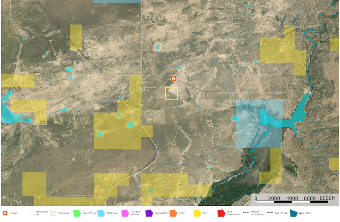 Huerfano, CO Driscoll Split 3 - Aerial 1