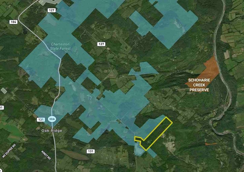 Montgomery County NY 130 Butkus Adjacent State Land Map
