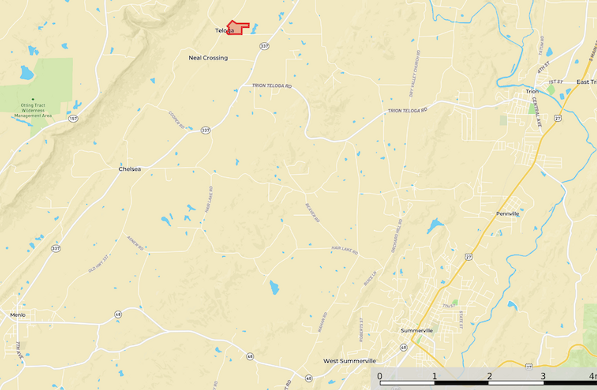 Location1 Map - Chattooga 39 Ac.