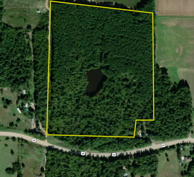 clay county 48 map 1