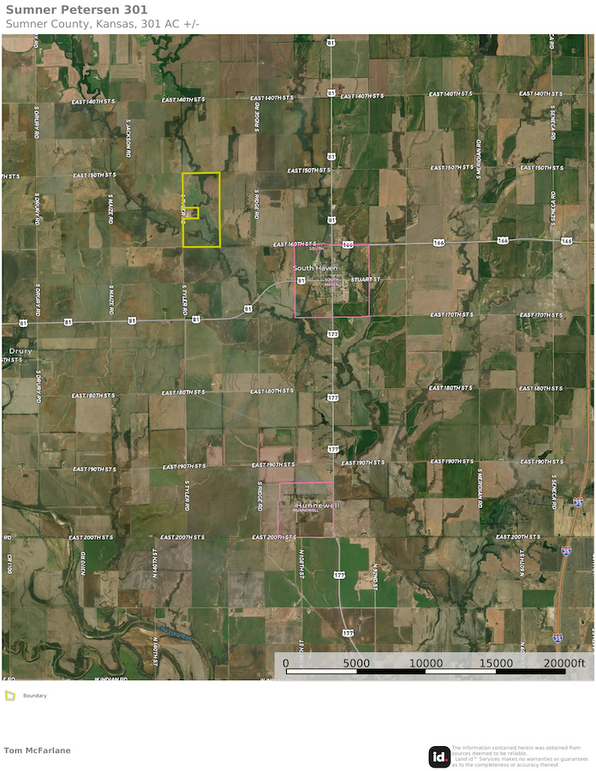 Sumner Petersen 301 Map