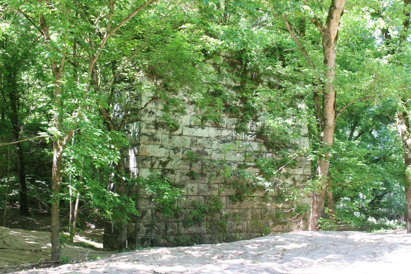 025 another shot of the huge stone bridge piers from many years past