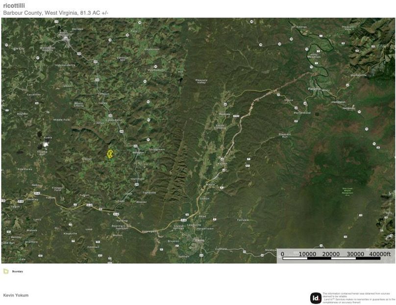 Barbour Co WV 81.3 Ricottilli map 3 location copy