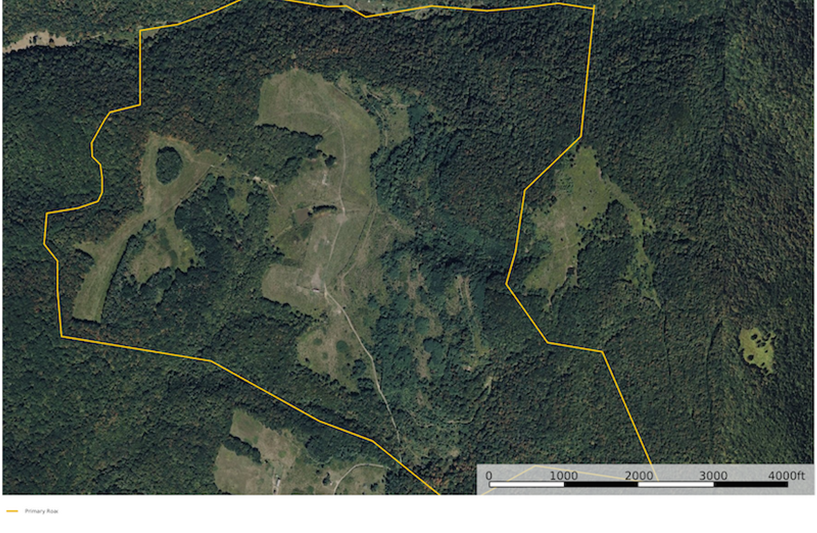 Rand Co WV 616 WV land fund map 1 location
