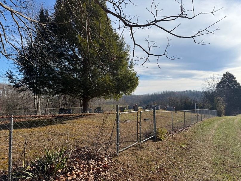 027 the small cemetery located in the northeast area of the property