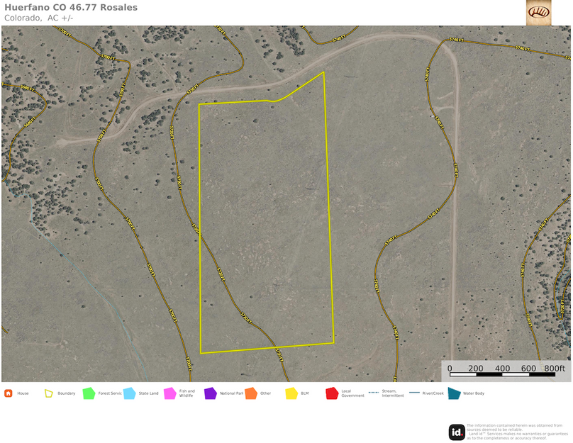 Huerfano CO 46.77 Rosales Aerial 3